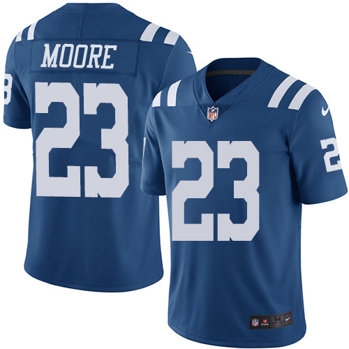 Indianapolis Colts 23 Limited Kenny Moore Royal Blue Nike NFL Youth Rush Vapor Untouchable Jersey